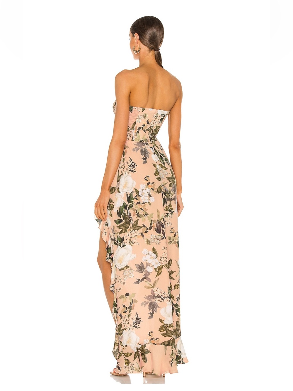 Amanda Uprichard x Revolve Eden Gown in Jupiter Floral, NEW, Medium, MSRP $301 - Picture 3 of 13